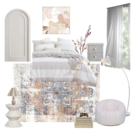 Heriz Ivory Interior Design Mood Board by Rug Culture on Style Sourcebook