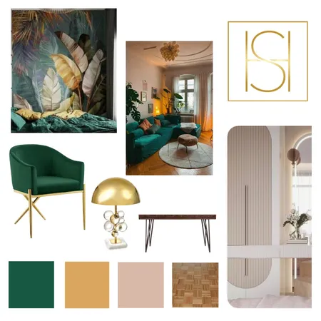 Emerald study inspiration Interior Design Mood Board by robertadifa1 on Style Sourcebook