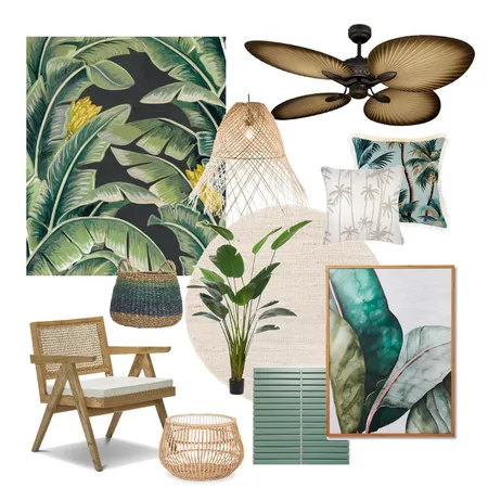 Tropical Interior Design Mood Board by Luke Daniels on Style Sourcebook