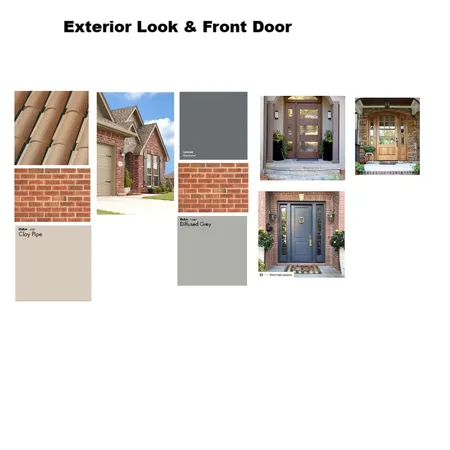Exterior & Front Door Looks Interior Design Mood Board by Asma Murekatete on Style Sourcebook