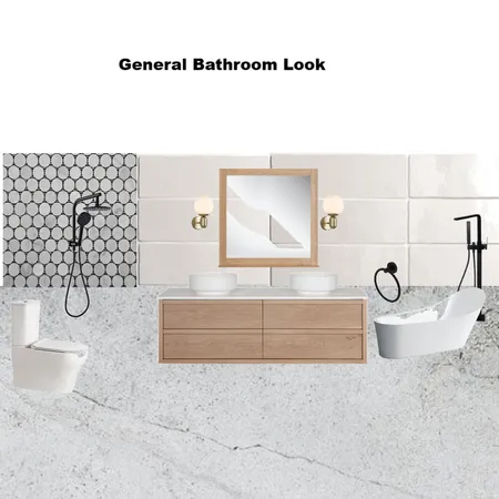 General Bathroom Look Interior Design Mood Board by Asma Murekatete on Style Sourcebook