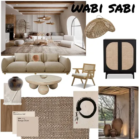 Wabi Sabi Interior Design Mood Board by Sarah Dakroub on Style Sourcebook