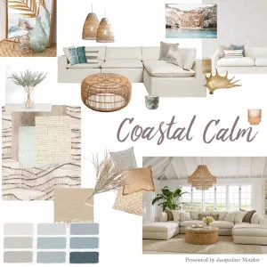 Coastal Calm Interior Design Mood Board by jacquimetzler on Style Sourcebook