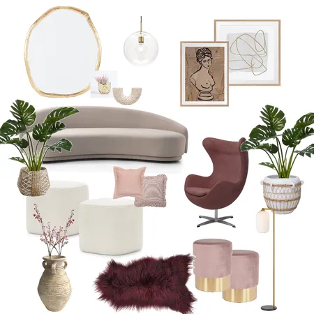 Valentine Inspired Interior Design Mood Board by inspirebyMJ on Style Sourcebook