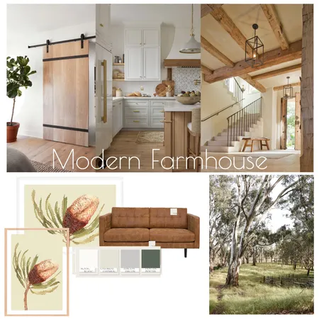 Modern Farmhouse Inspiration Interior Design Mood Board by Chris on Style Sourcebook