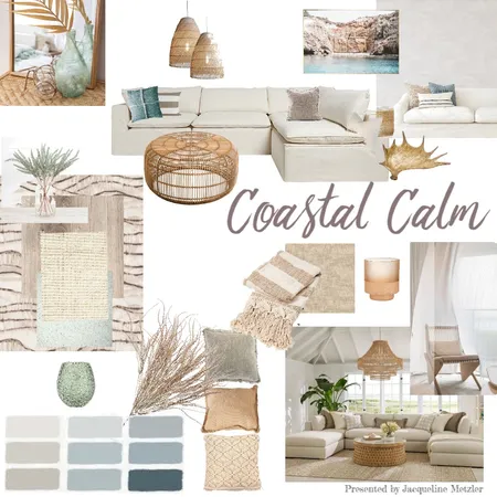 Coastal Calm Interior Design Mood Board by jacquimetzler on Style Sourcebook