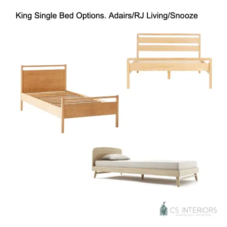 King Single Bed Options Interior Design Mood Board by CSInteriors on Style Sourcebook