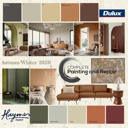 winter complete painting and repair Interior Design Mood Board by kamilya.white@hotmail.com on Style Sourcebook