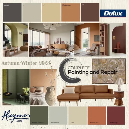 winter complete painting and repair Interior Design Mood Board by kamilya.white@hotmail.com on Style Sourcebook