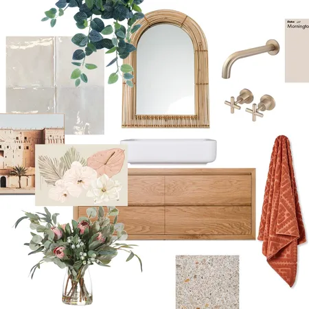 Rust Coastal Interior Design Mood Board by Studio Lili on Style Sourcebook