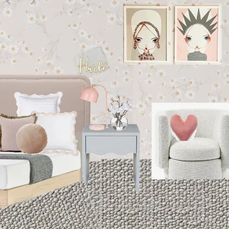 Alessandra's Room Interior Design Mood Board by Peachwood Interiors on Style Sourcebook