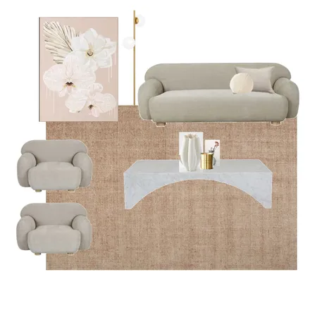 SABRINA FORMAL LIVING OPION 2 Interior Design Mood Board by Peachwood Interiors on Style Sourcebook