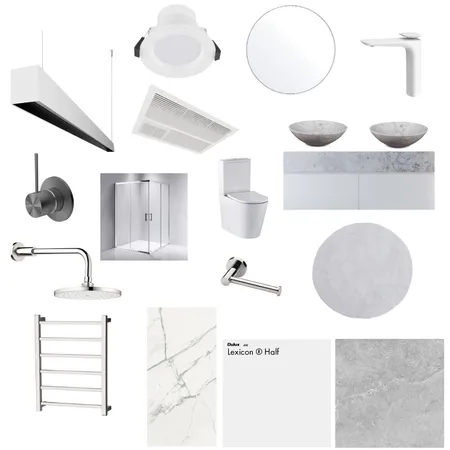 M 9 BATHROOM Interior Design Mood Board by hunterdavies on Style Sourcebook