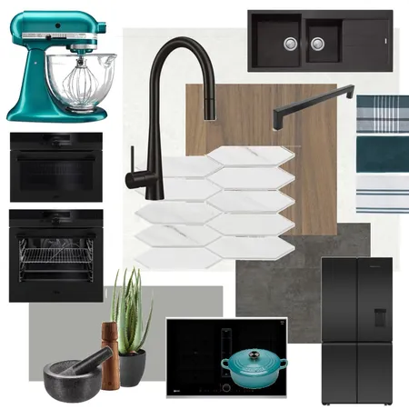 Kitchen mood board Interior Design Mood Board by The Ginger Stylist on Style Sourcebook