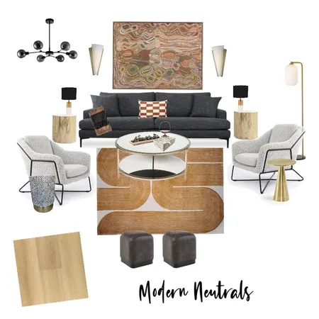 Modern Neutrals Interior Design Mood Board by Opal on Style Sourcebook