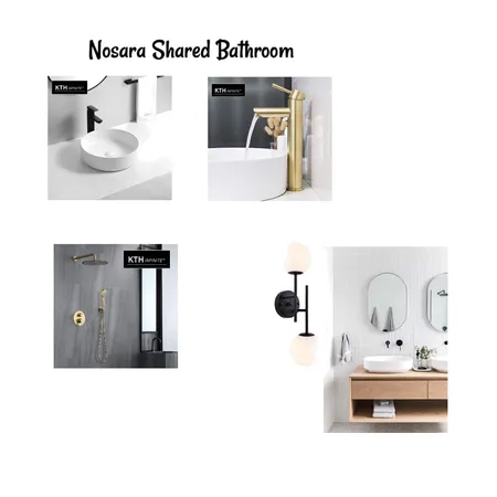 Nosara Shared Bathroom Interior Design Mood Board by Proctress on Style Sourcebook