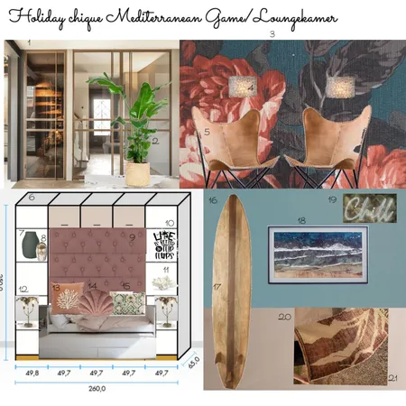 Sampleboard Game Loungekamer Interior Design Mood Board by MariekeHoukes on Style Sourcebook