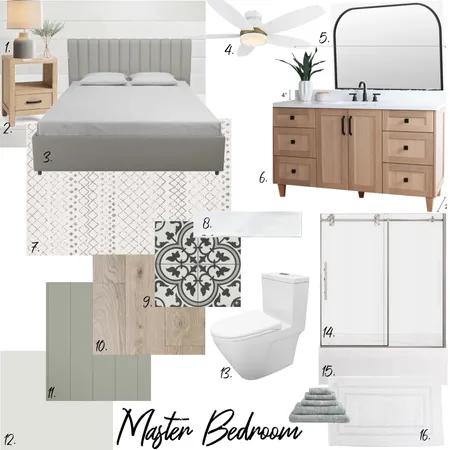 Master Interior Design Mood Board by Shaelyn Gilmar on Style Sourcebook