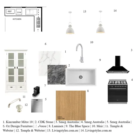 kitchen Interior Design Mood Board by Iman Sawan on Style Sourcebook