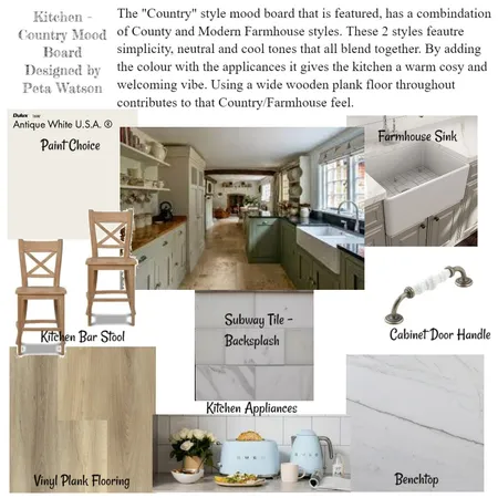 Kitchen Country Style Interior Design Mood Board by petabutterfly on Style Sourcebook