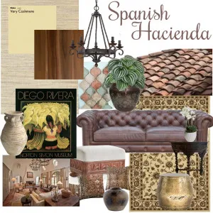 Spanish Hacienda Interior Design Mood Board by jessrdh92 on Style Sourcebook