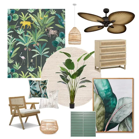 Tropical 2 Interior Design Mood Board by Luke Daniels on Style Sourcebook