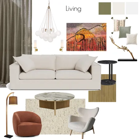 Living Interior Design Mood Board by Gorana on Style Sourcebook