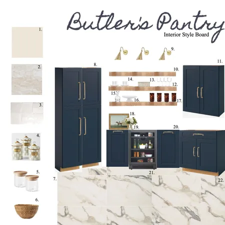 Butler Interior Design Mood Board by Tiffany Hendricks on Style Sourcebook