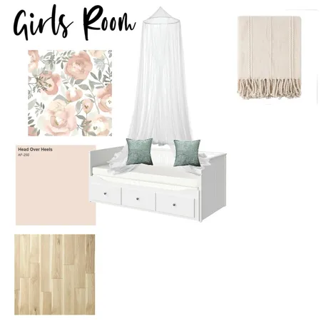 Zannia Girls Room Interior Design Mood Board by Ordinary Made Beautiful on Style Sourcebook