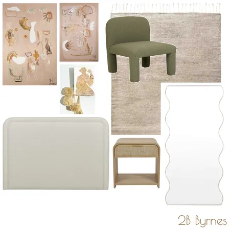 2B - Brooke's Room - Bonnie Gray Art Interior Design Mood Board by bronteskaines on Style Sourcebook