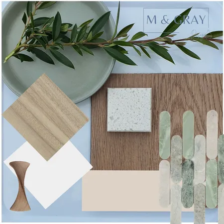 Material Board - Kitchen Interior Design Mood Board by M & Gray Design on Style Sourcebook