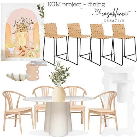 Dining KGM Project 2 Interior Design Mood Board by Casablanca Creative on Style Sourcebook