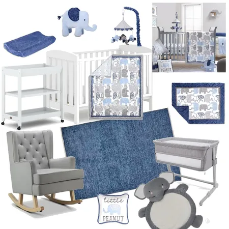 Little Peanut nursery Interior Design Mood Board by Lucey Lane Interiors on Style Sourcebook