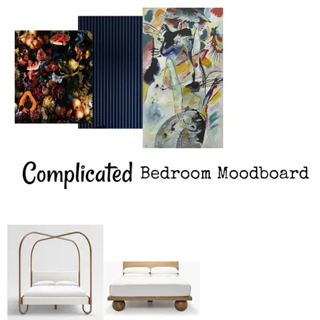 Complicated Bedroom Mood Board Interior Design Mood Board by RNC on Style Sourcebook