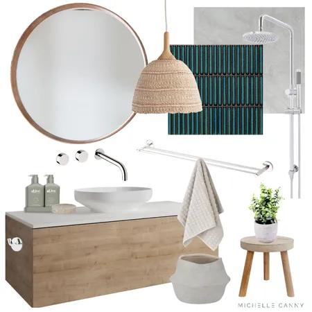 Gerry and Peter - Main Bathroom Interior Design Mood Board by Michelle Canny Interiors on Style Sourcebook