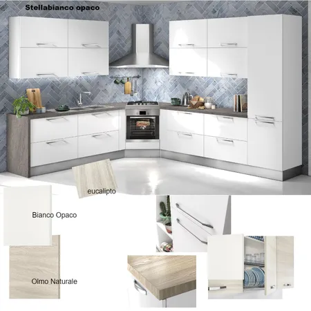 Cucina Stella bianco opaco Interior Design Mood Board by naty777 on Style Sourcebook