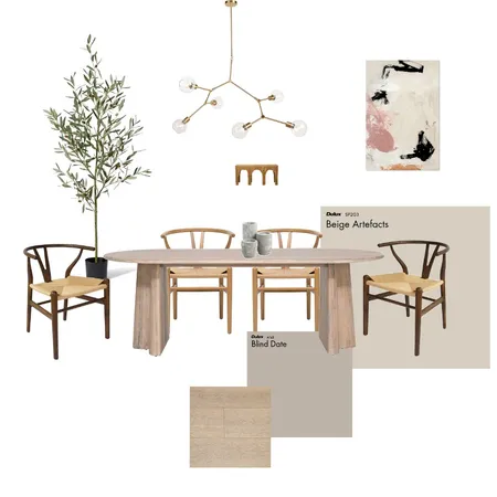 dining contemporary Interior Design Mood Board by justingorne on Style Sourcebook