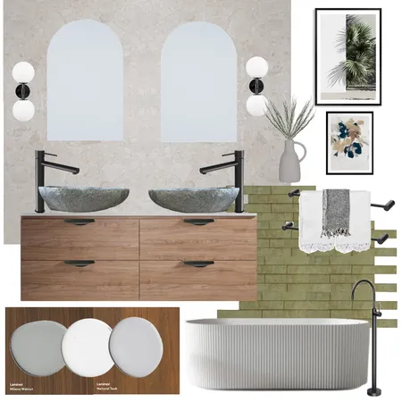 Michelle Gould | Ensuite Interior Design Mood Board by The Blue Space on Style Sourcebook