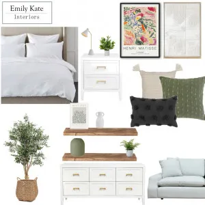Tahlia Bedroom 2 Interior Design Mood Board by EmilyKateInteriors on Style Sourcebook