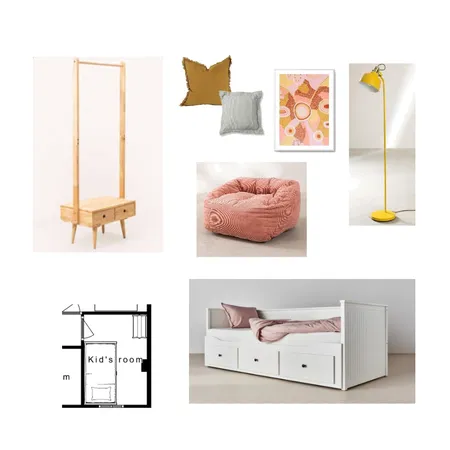 c Pujades 214  Kids room FINAL!! Interior Design Mood Board by LejlaThome on Style Sourcebook