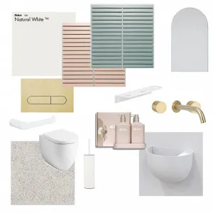 Powder Room Interior Design Mood Board by christine92 on Style Sourcebook