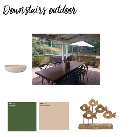 Downstairs outdoor Interior Design Mood Board by JH Reno Reimagined Queenslander on Style Sourcebook
