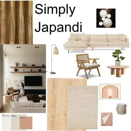 Simple Japandi Interior Design Mood Board by Quebeclady on Style Sourcebook
