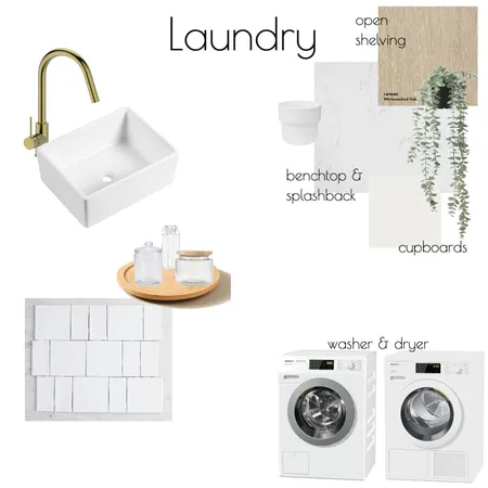 Laundry Interior Design Mood Board by CourtenayBartolo on Style Sourcebook