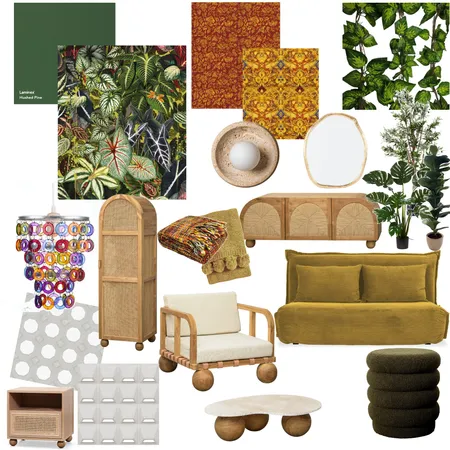 Natural Living Space Interior Design Mood Board by Jooo on Style Sourcebook