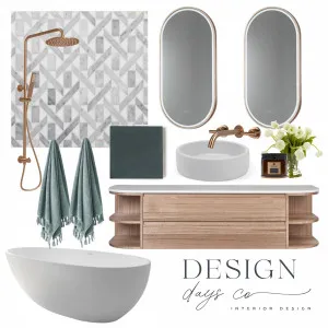 Bathroom Concept Interior Design Mood Board by DDC on Style Sourcebook