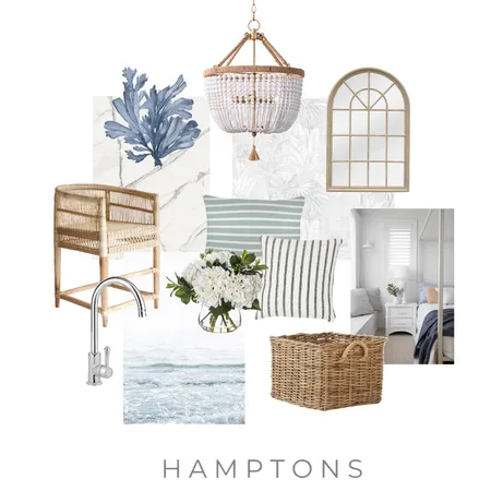 Hamptons Style Interior Design Mood Board by Blackbird Interiors on Style Sourcebook