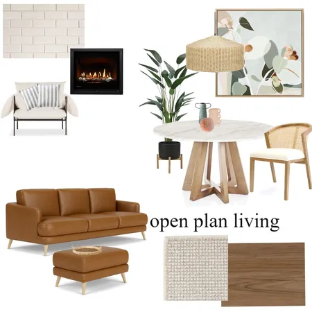 Open Plan Living Interior Design Mood Board by alicegumbley on Style Sourcebook