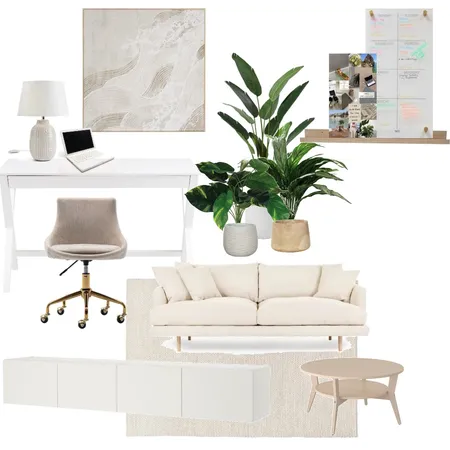 Coastal Home office mood board Interior Design Mood Board by The Ginger Stylist on Style Sourcebook