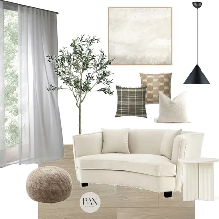 Airy Reading Nook Interior Design Mood Board by PAX Interior Design on Style Sourcebook